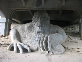 Fremont Troll Bridge