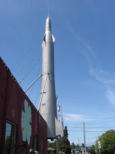 View of Fremont Rocket