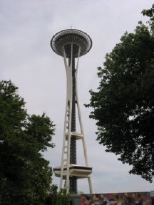 View of the Seattle Space Needle