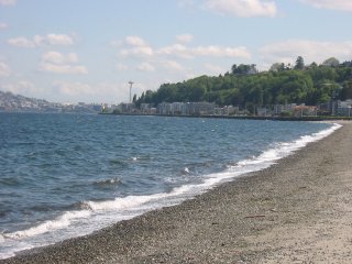 La Playa Alki en Seattle