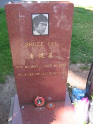 Bruce Lee's gravesite